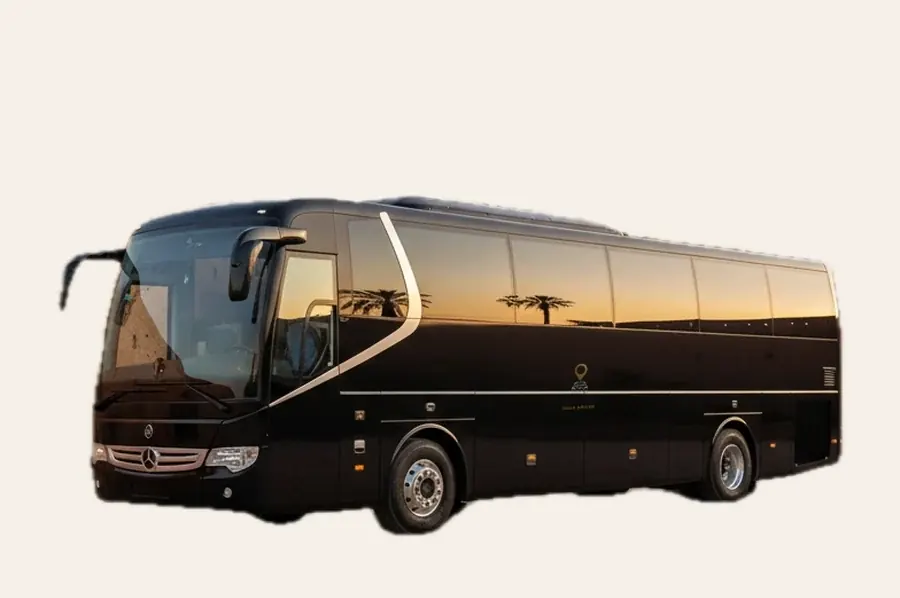 Mercedes-Benz Reisebus mit 38 Plätzen aus der Flotte von Agencia Marruecos Tours