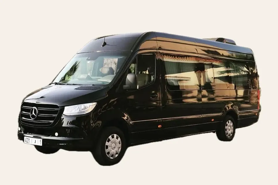 Mercedes-Benz Sprinter Minibus aus der Flotte von Agencia Marruecos Tours