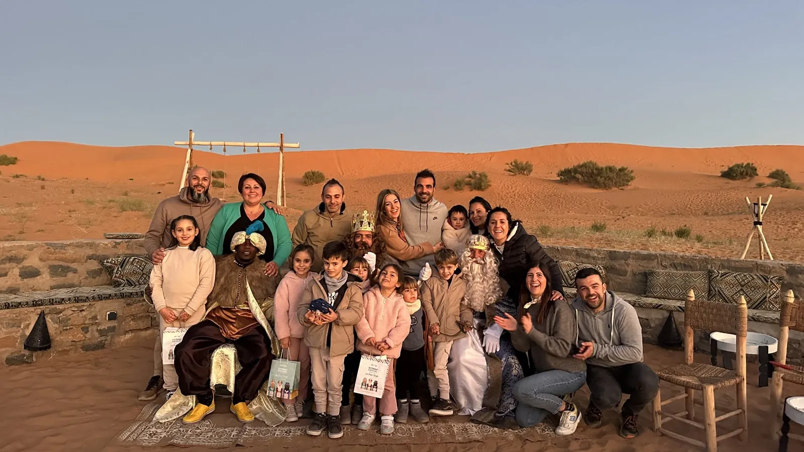 Reyes Magos en el Desierto