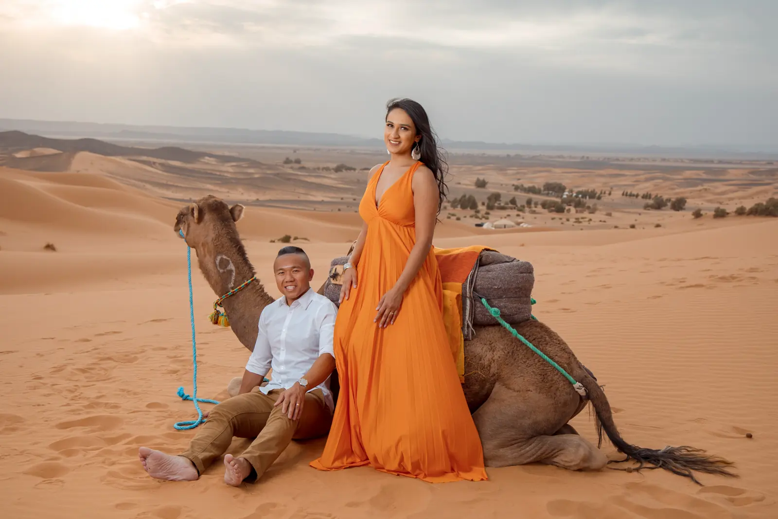 Tour de 2 dias de Marrakech a Fez pelo deserto